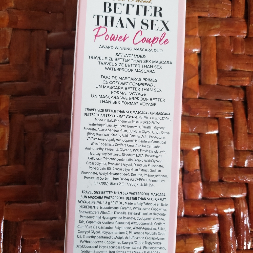 Better than sex mascara duo